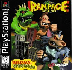 Manual - Front | Rampage World Tour Playstation