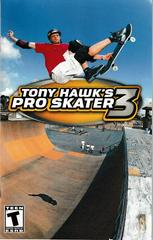 Manual - Front | Tony Hawk 3 Playstation 2