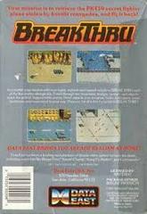 BreakThru - Back | Breakthru [5 Screw] NES