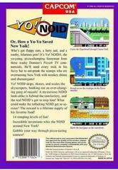 Yo Noid - Back | Yo Noid NES