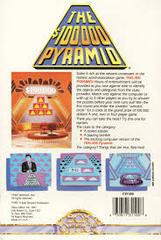 100,000 Pyramid - Back | 100,000 Pyramid Commodore 64