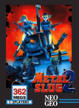 Metal Slug 2 Cover Art