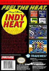 Danny Sullivan'S Indy Heat - Back | Danny Sullivan's Indy Heat NES