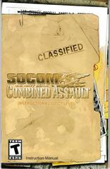 Manual - Front | SOCOM US Navy Seals Combined Assault [Greatest Hits] Playstation 2