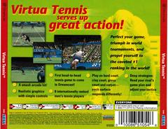 Back Of Case | Virtua Tennis [Sega All Stars] Sega Dreamcast