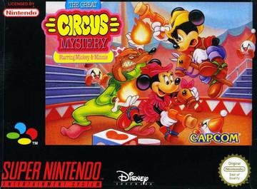 The Great Circus Mystery PAL Super Nintendo