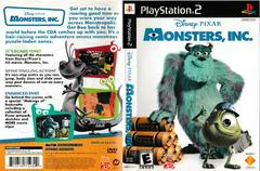 Artwork - Back, Front | Monsters Inc Playstation 2
