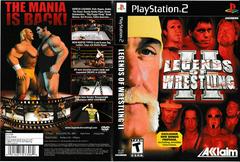 Artwork - Back, Front | Legends of Wrestling II Playstation 2