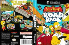 Artwork - Back, Front | The Simpsons Road Rage Gamecube