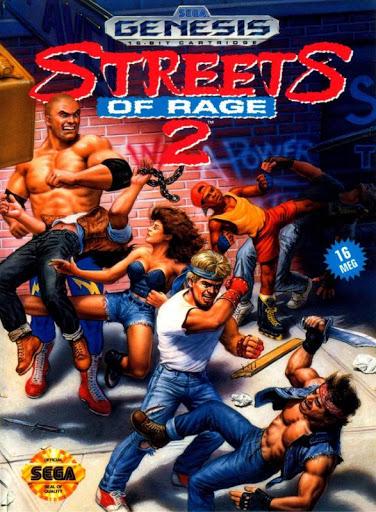 Streets of Rage 2 Cover Art