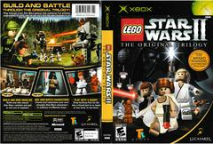 Artwork - Back, Front | LEGO Star Wars II Original Trilogy Xbox