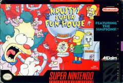 Krusty's Super Fun House Cover Art
