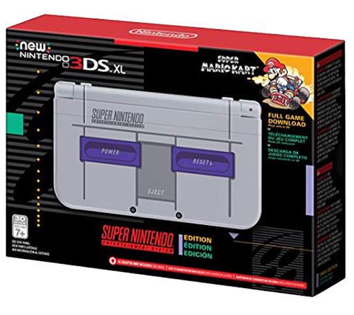 New Nintendo 3DS XL Super NES Cover Art