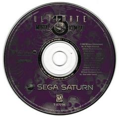 Game Disc | Ultimate Mortal Kombat 3 Sega Saturn
