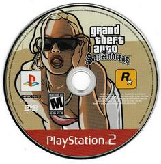Ps2 - Grand Theft Auto San Andreas Sony PlayStation 2 W/ Case #111