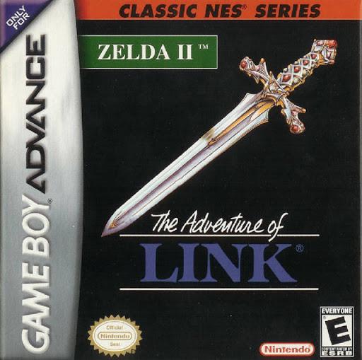 Zelda II The Adventure of Link [Classic NES Series] Cover Art