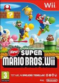 New Super Mario Bros. Wii Cover Art