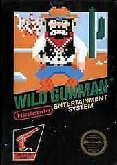 Wild Gunman - Front | Wild Gunman [5 Screw] NES