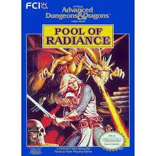 Pool Of Radiance - Front | Advanced Dungeons & Dragons Pool of Radiance NES