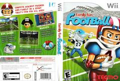 Artwork - Back, Front | Family Fun Football Wii