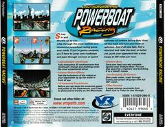 Back Of Box | VR Sports Powerboat Racing Playstation