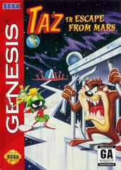 Taz in Escape from Mars [Cardboard Box] Sega Genesis Prices