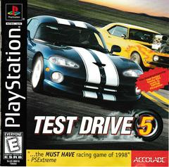 Manual - Front | Test Drive 5 Playstation