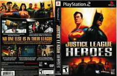 Artwork - Back, Front | Justice League Heroes Playstation 2