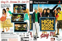 Case Artwork - Back, Front | High School Musical Sing It Bundle Playstation 2