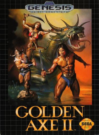 Golden Axe II Cover Art