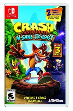 Crash Bandicoot N. Sane Trilogy Cover Art