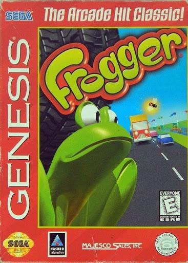 Frogger Cover Art