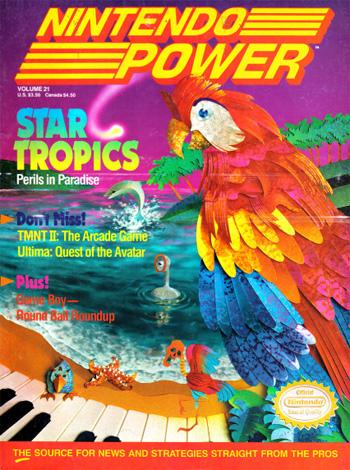 [Volume 21] Star Tropics Cover Art