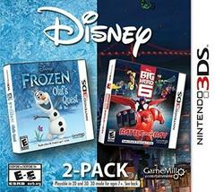 Frozen & Big Hero 6 Disney 2 Pack Nintendo 3DS Prices