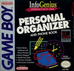 Personal Organizer & Phone Book GameBoy Prices