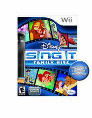 Disney Sing It: Family Hits with Microphone Cover Art