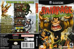 Artwork - Back, Front | Rampage Total Destruction Gamecube