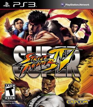Super Street Fighter IV Cover Art