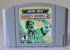 Army Men Sarge's Heroes 2 [Gray Cart] Nintendo 64 Prices