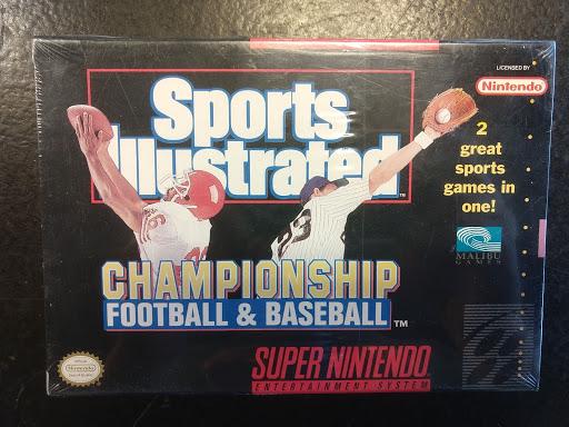 Sports Illustrated Championship Football & Baseball photo