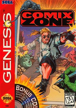 Comix Zone Cover Art