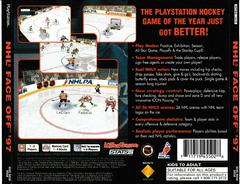 Back Of Case | NHL FaceOff 97 Playstation