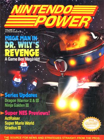 [Volume 27] Mega Man in Dr. Wily's Revenge Cover Art