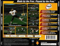 Back Of Case | NFL GameDay 2001 Playstation