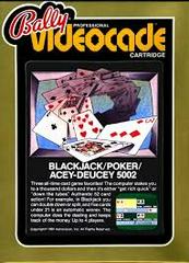 Blackjack & Poker & Acey-Deucy Bally Astrocade Prices
