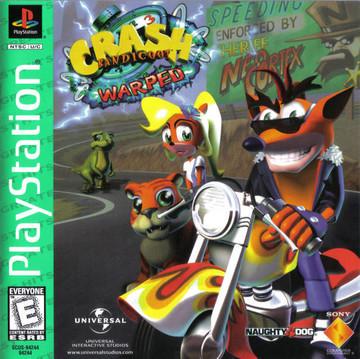 Crash Bandicoot Warped [Greatest Hits] Cover Art