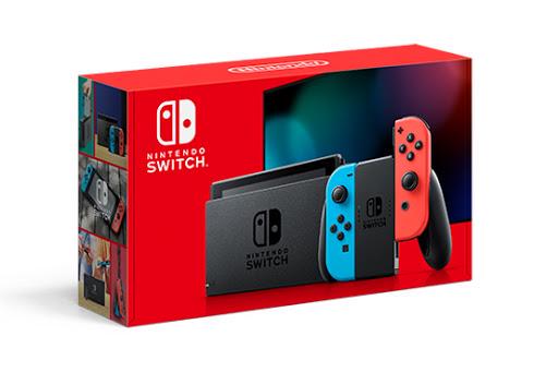 Nintendo Switch with Blue and Red Joy-con [Version 2] Cover Art