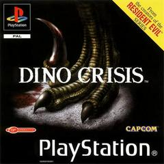 MEGA RARE DINO CRISIS 2 PLAYSTATION PS1 GAME PAL VERSION BLACK LABEL  *COLLECTORS