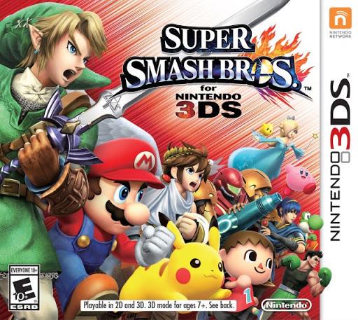 Super Smash Bros for Nintendo 3DS Cover Art