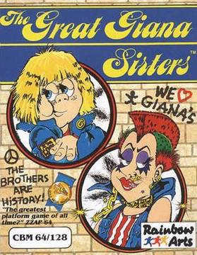 Great Giana Sisters Commodore 64